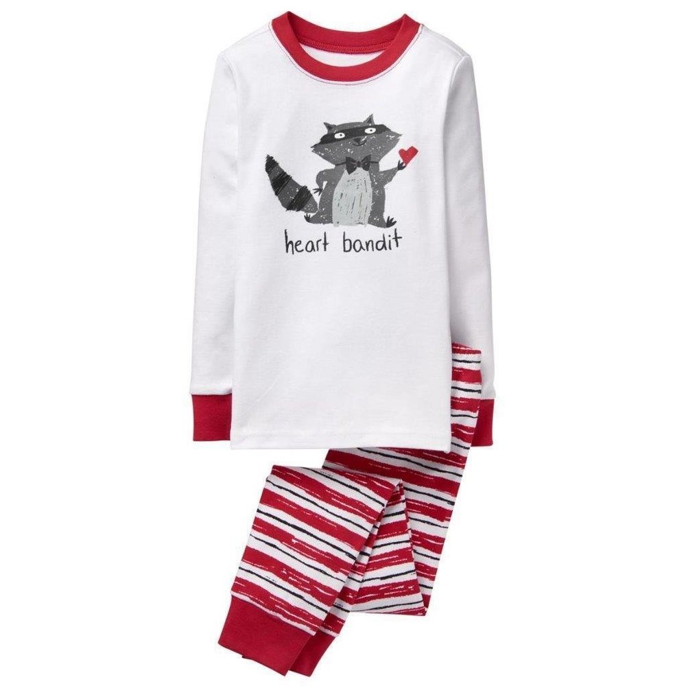 NWT Gymboree Size 4 "SWEETHEART SHOP" Bandit 2 Piece Gymmies Kid Boy